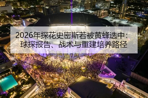 2026年探花史密斯若被黄蜂选中：球探报告、战术与重建培养路径